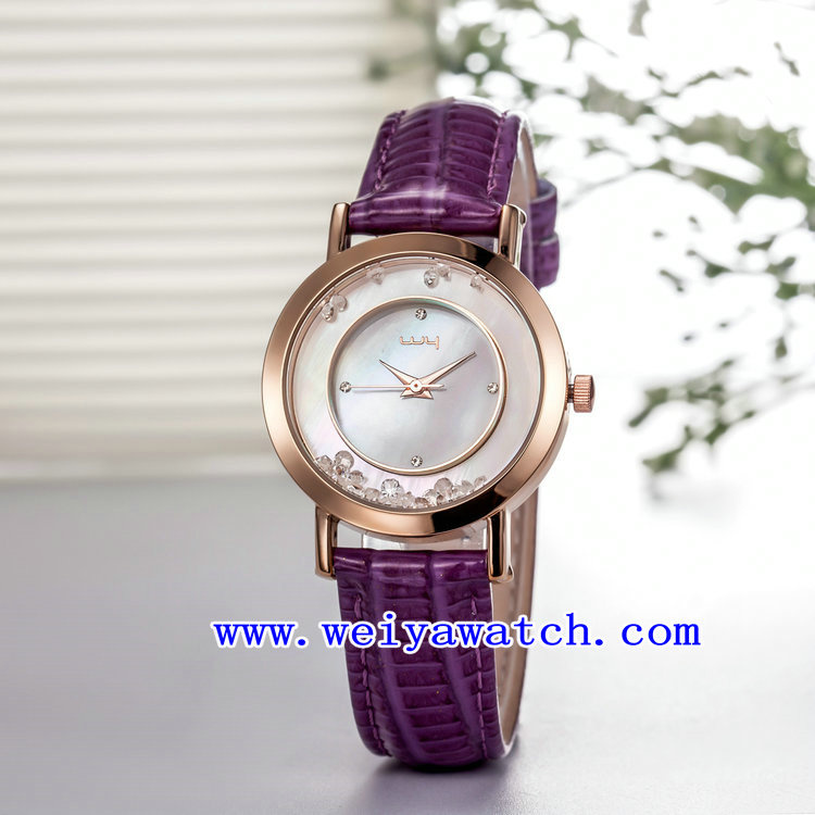 Business Lady Watch Fashion Woman Watch (WY-036D)