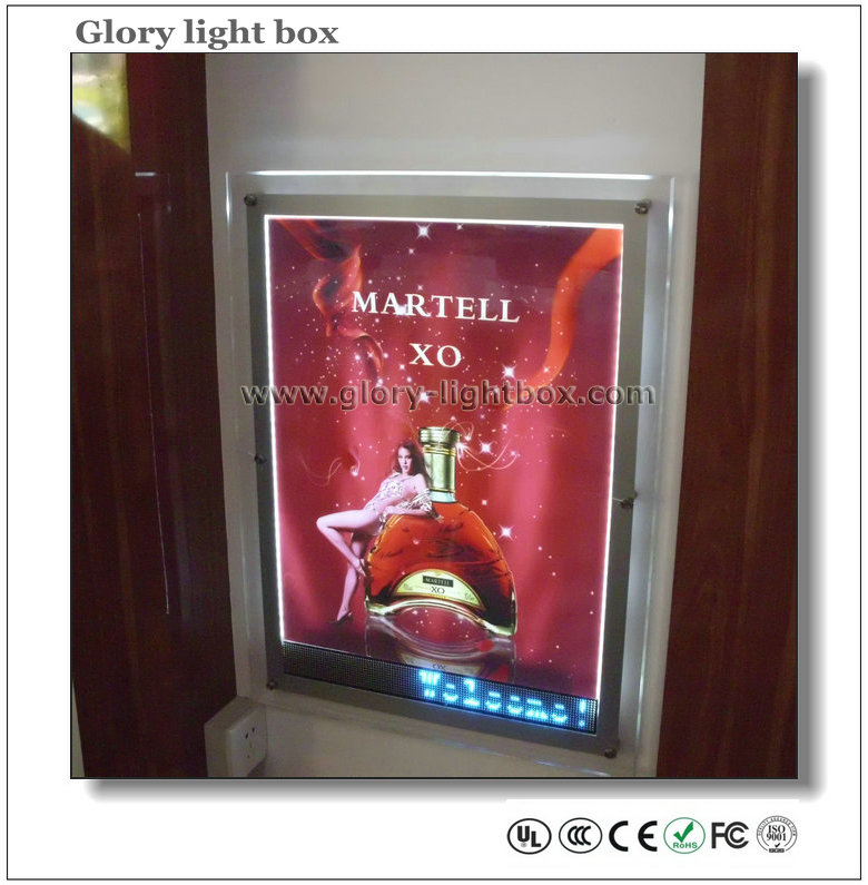 Crystal Light Box with Running Message Display