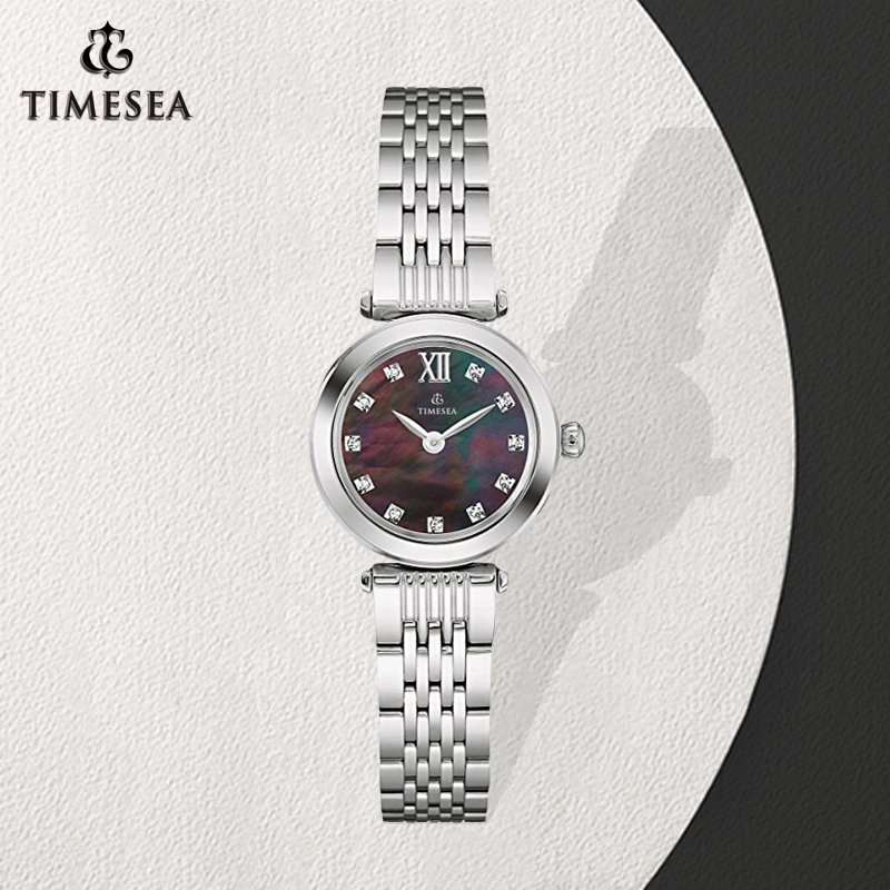 Gift Stainless Steel 30m Waterproof Stainless Steel Quartz Girls Wristwatch71226