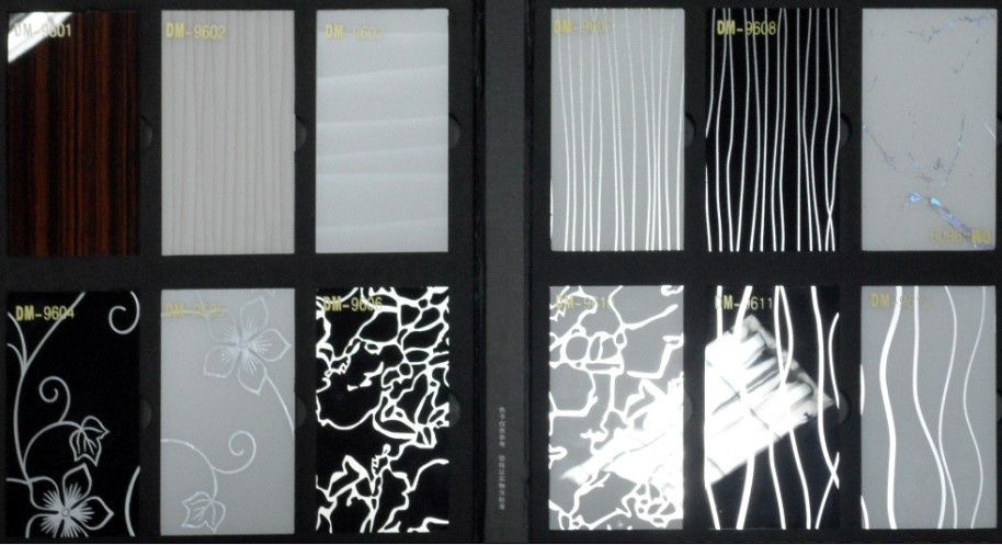 First Demet Color Sample for Acrylic Cabinet Door