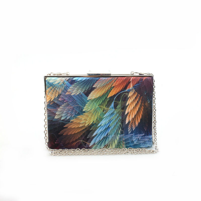 Quality Fashion Handbag Lady Box Clutch Bag Designer Evening Bag