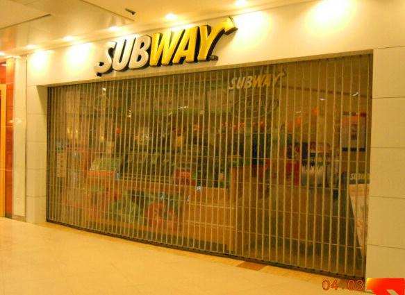 Transparent Roller Shutter / Crystal Rolling Shutter Doors