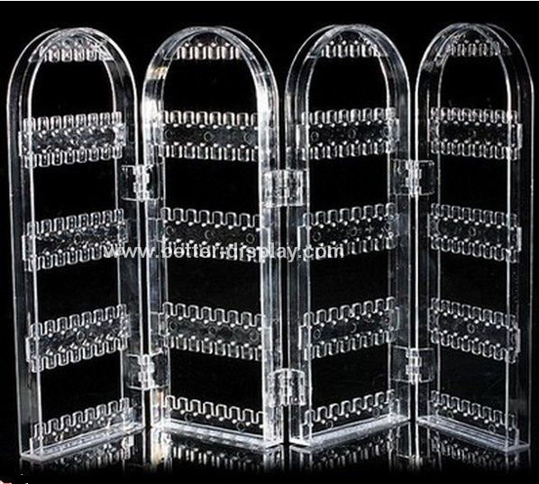 Acrylic Folded Jewelry Display Case for Earrings