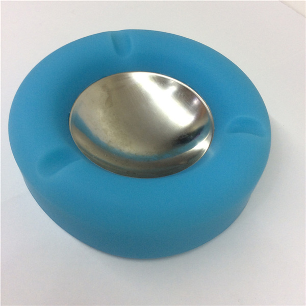 Eco-Friendly Safe Creative Customize Siicone Round Ashtray