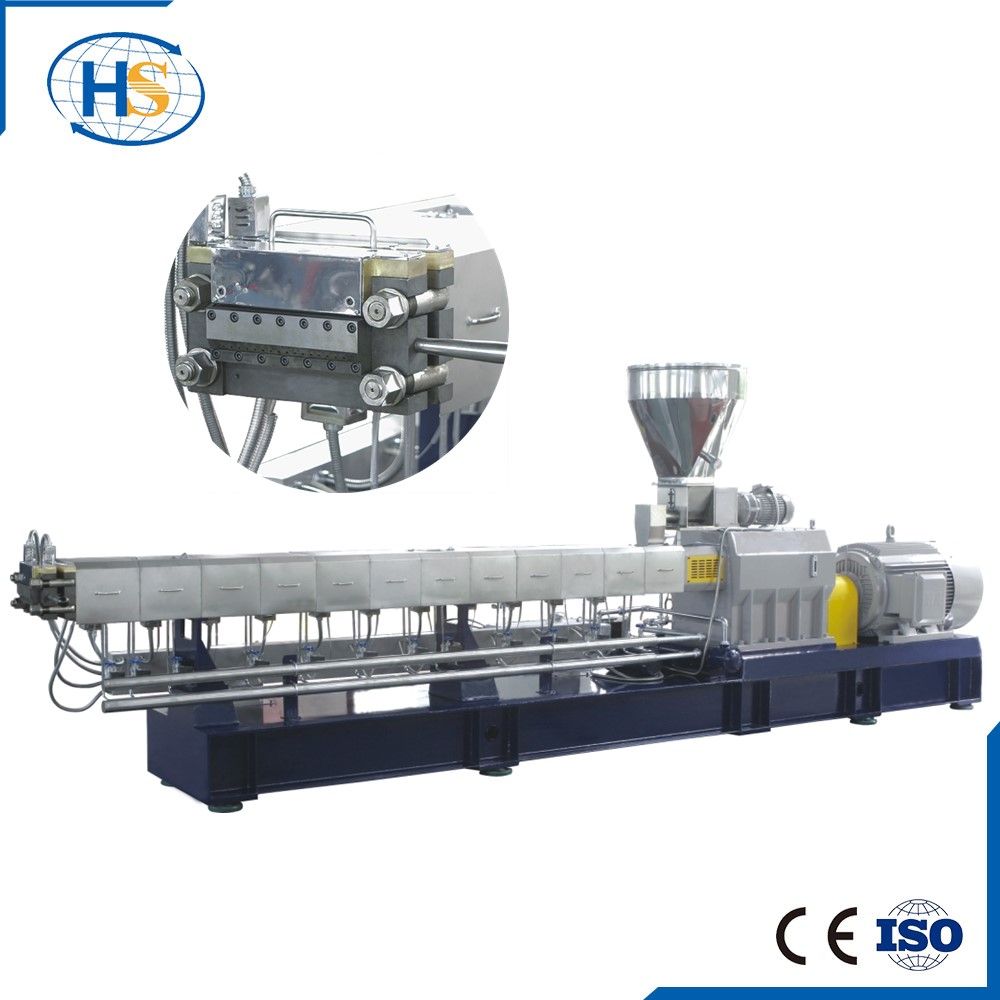 Haisi Extrusion Plastic Compound Granulating Twin Screw Extruder