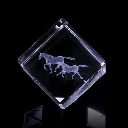 3D Laser Crystal Cube Jd_Cl_112
