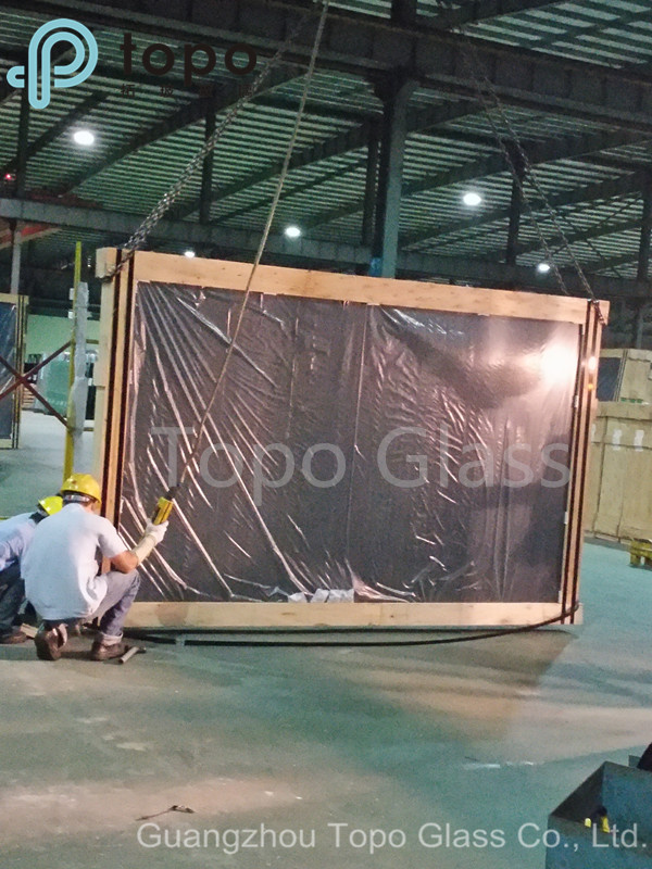 Varied Thickness Dark/European Gray Float Decorative Glass (C-UG)