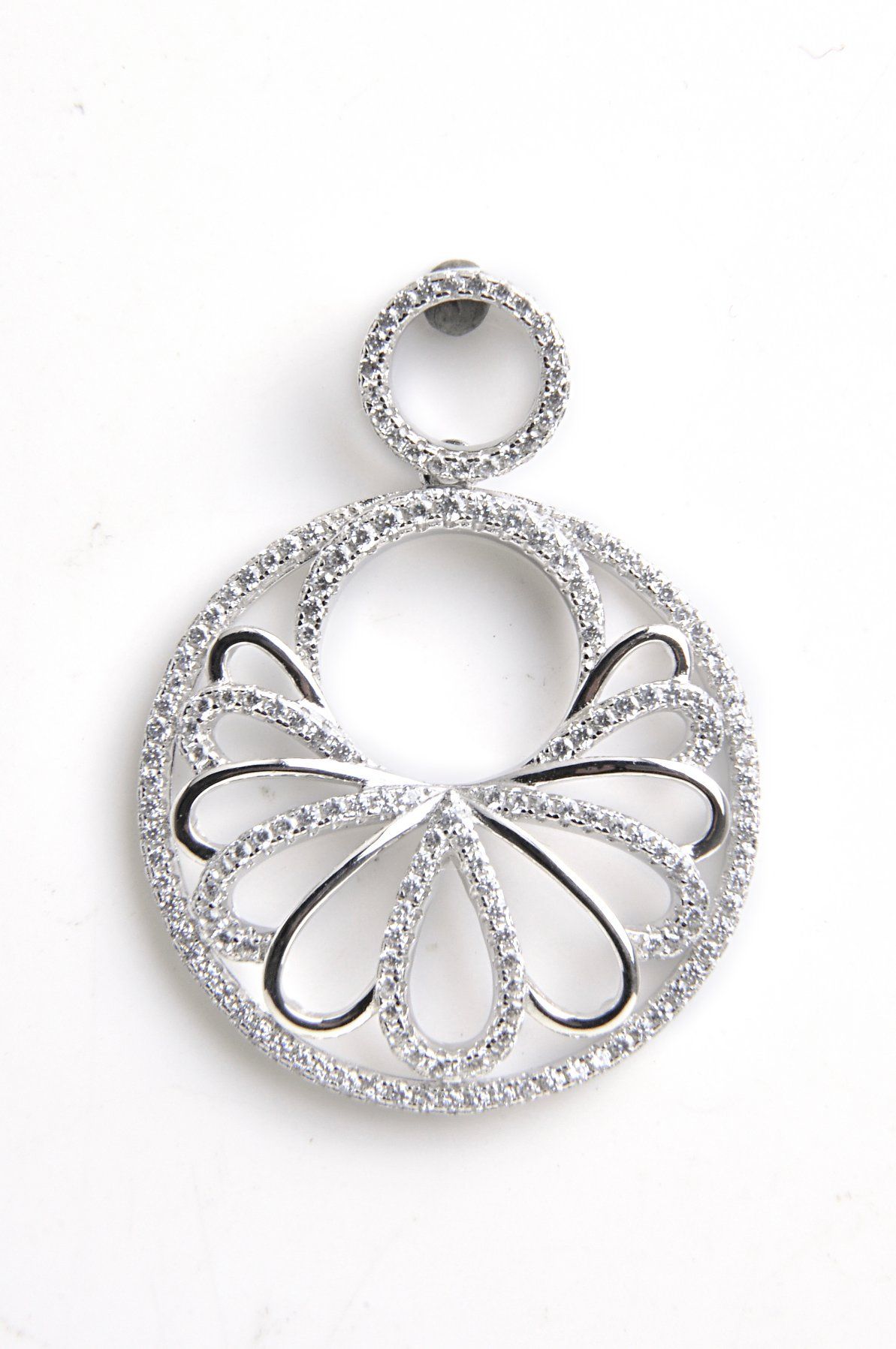 Hot Sale Fashion 925 Silver Pendant with CZ