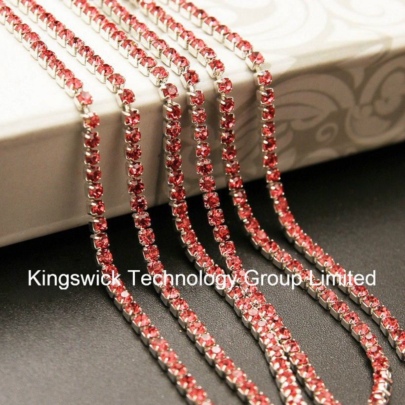 Ss10 New Round Cup Chain Crystal Rhinestone Chain