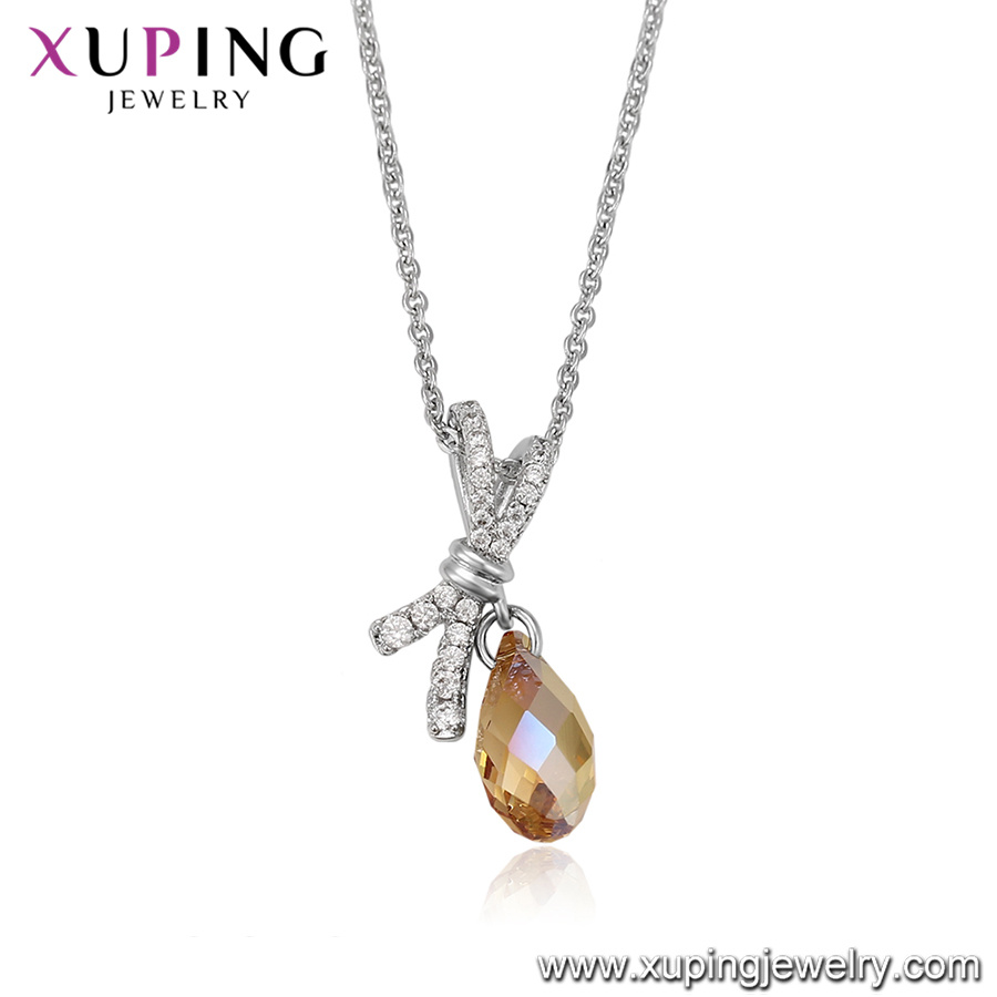 43799 Xuping Dubai Necklace Crystals From Swarovski Rhinestone Necklace