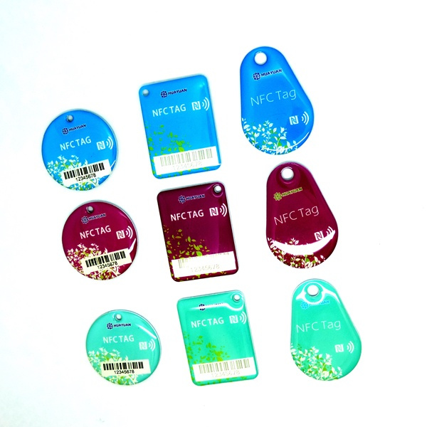 Waterproof Ntag203 / 213 Epoxy Nfc Tag for Loyalty Program