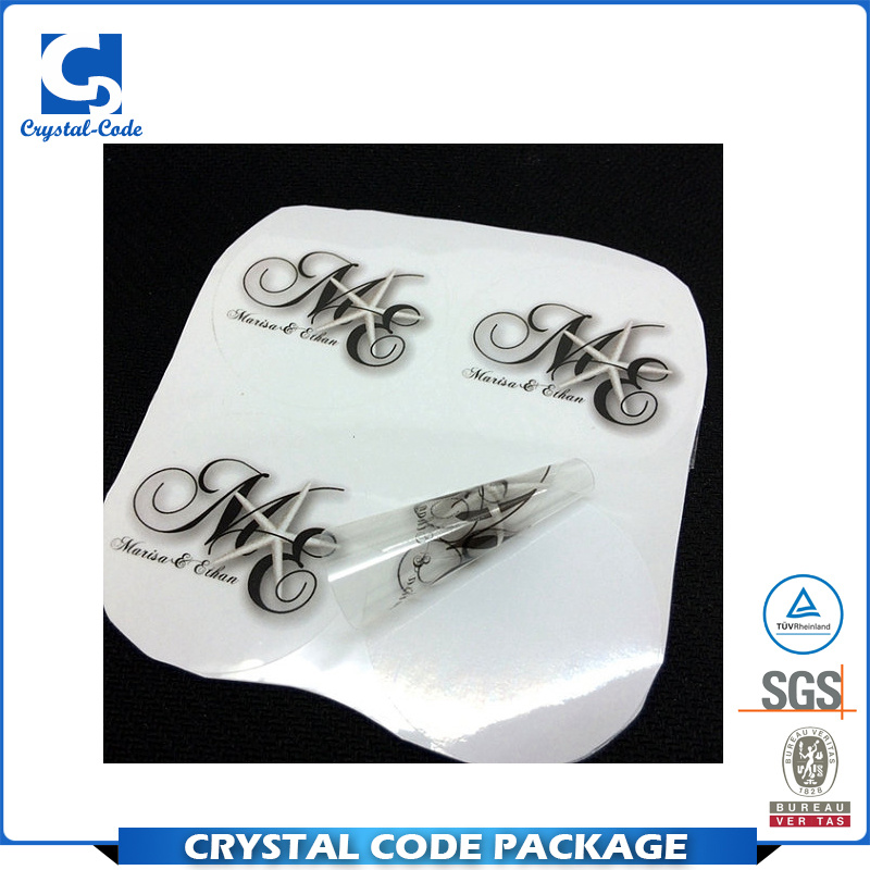 Custom Printing Removable Shop Window Label Sticker