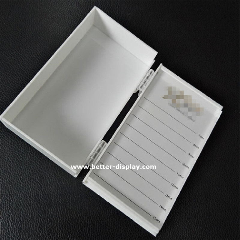 Custom Acrylic White Eyelash Extension Tray