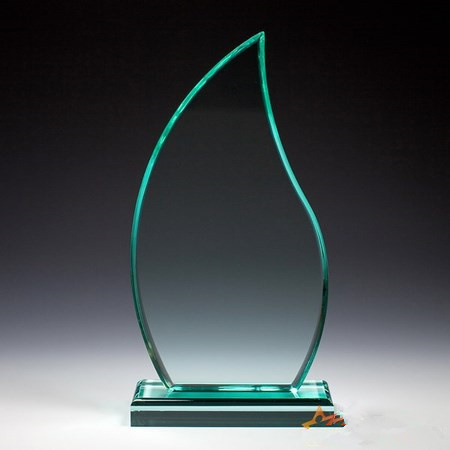 Customized Plexiglass Acrylic Crystal Souvenir Flame Awards