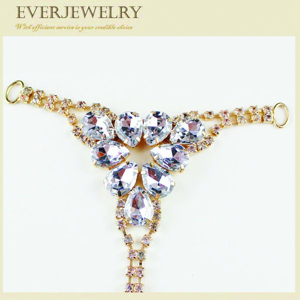 Hot Sale Women Crystal Shoes Decorations