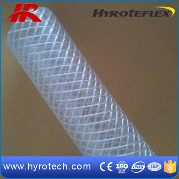 PVC Fiber Reinforced Clear Hose/Crystal Nylon Reinforced Hose