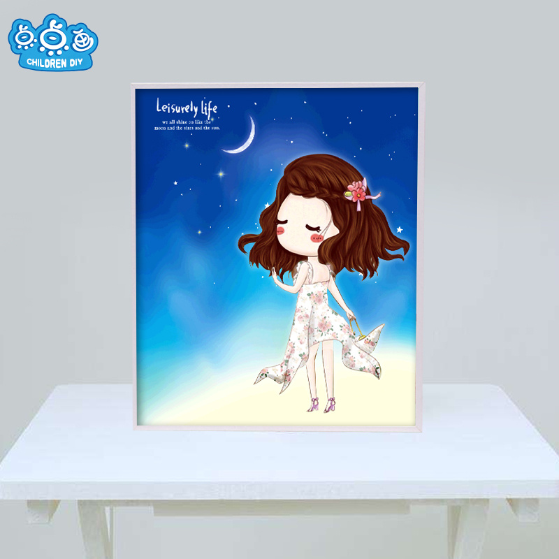 Factory Direct Wholesale Corss Stitch DIY Diamond Painting K-034