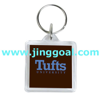 Plastic Photo Frame Key Chain