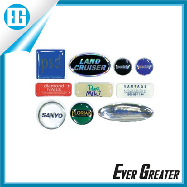 Customize UV Resistant 3D Dome Labels
