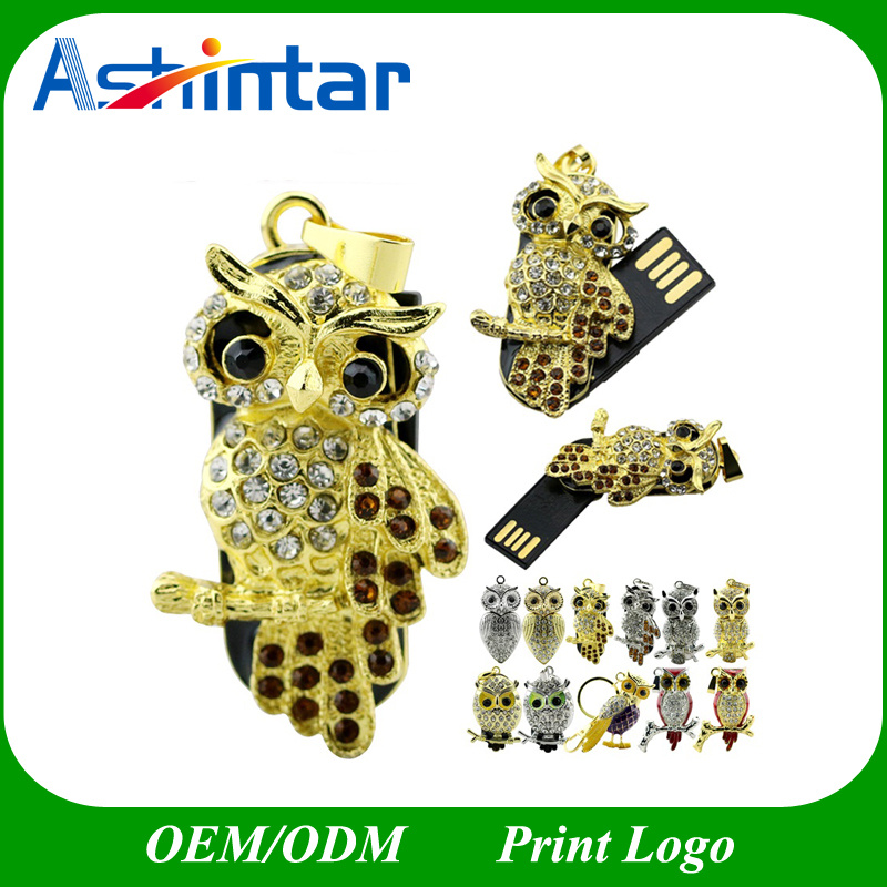 Crystal Memory Stick USB Pendrive Jewelry USB Flash Drive