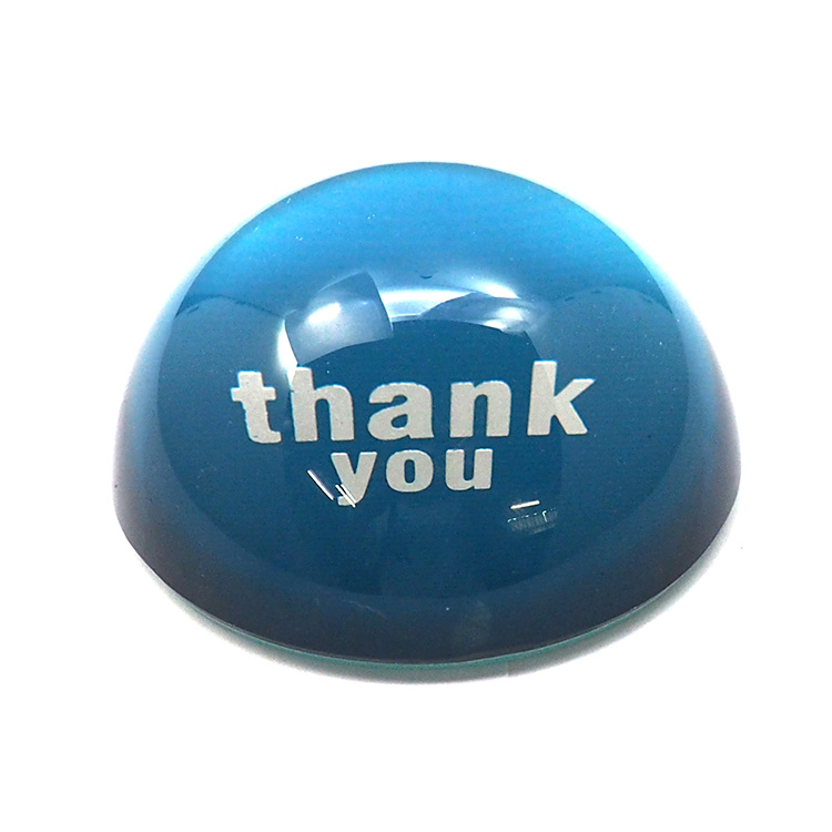 Custom Creative Chinese Suppliers Glass Photo Paperweight Hx-8395