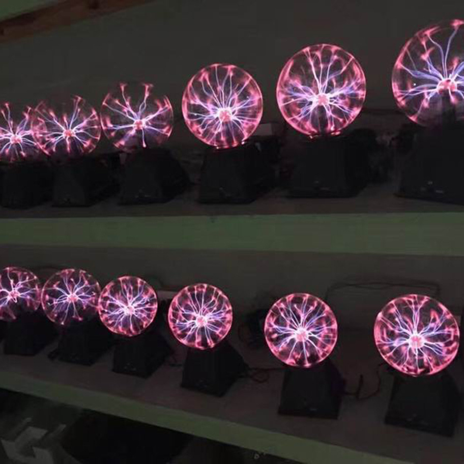 Fantasy Magic Plasma Ball Glass Plasma Light with Crystal Table