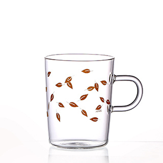 2018 New Handmade Clear High Borosilicate Glass Cup 80ml Da4502