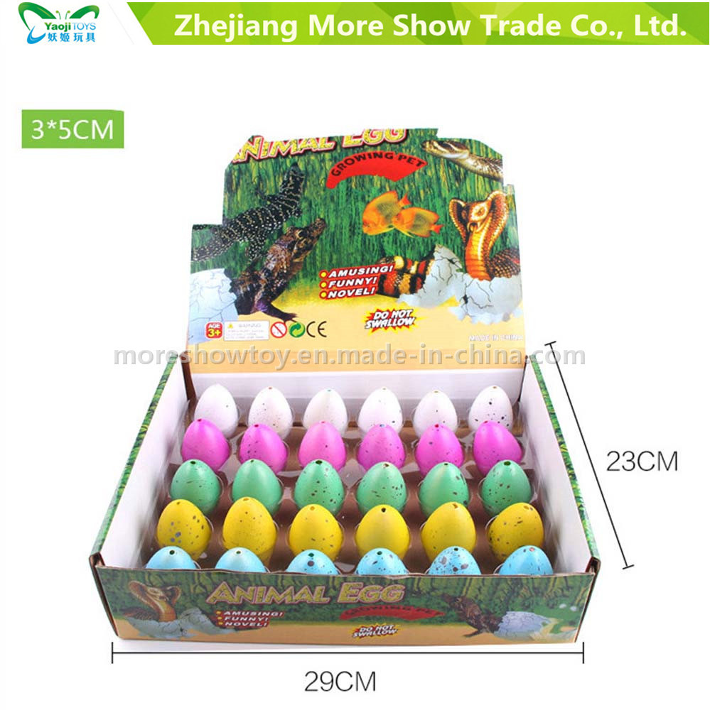 New Colourful Growing Pet Dinasour Eggs Hatching Egg Toys 3*5cm