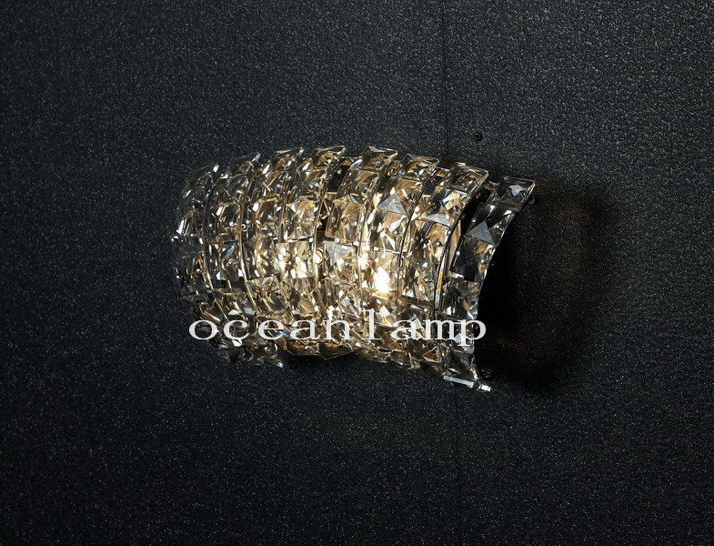 Indoor or Outdoor Use Crystal Wall Lamp Ol061 with Golden Color