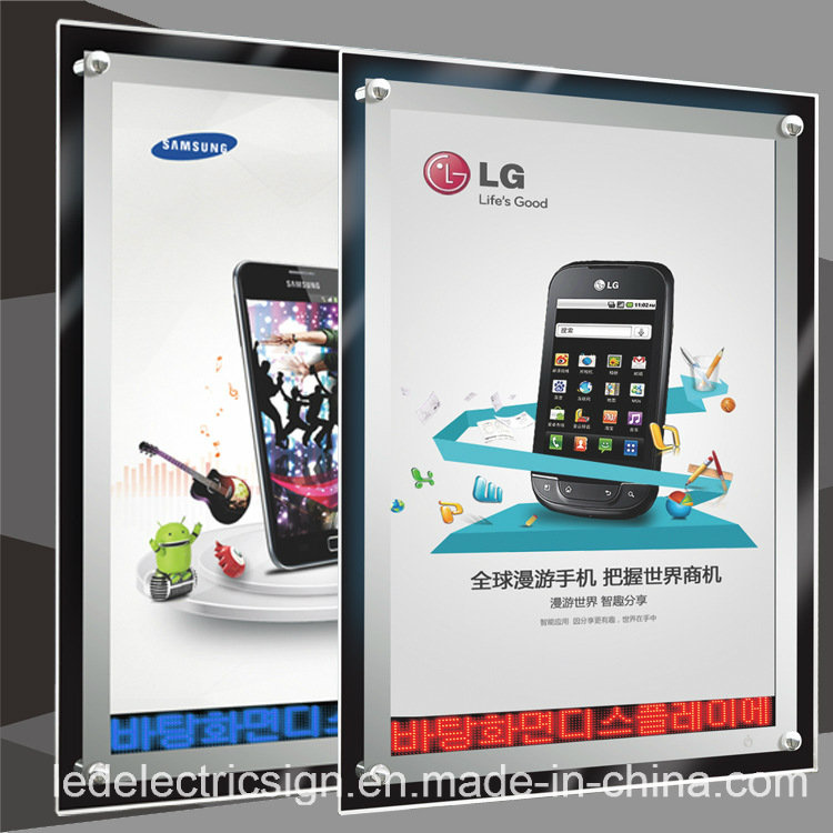 Slim Crystal Advertising Display Board