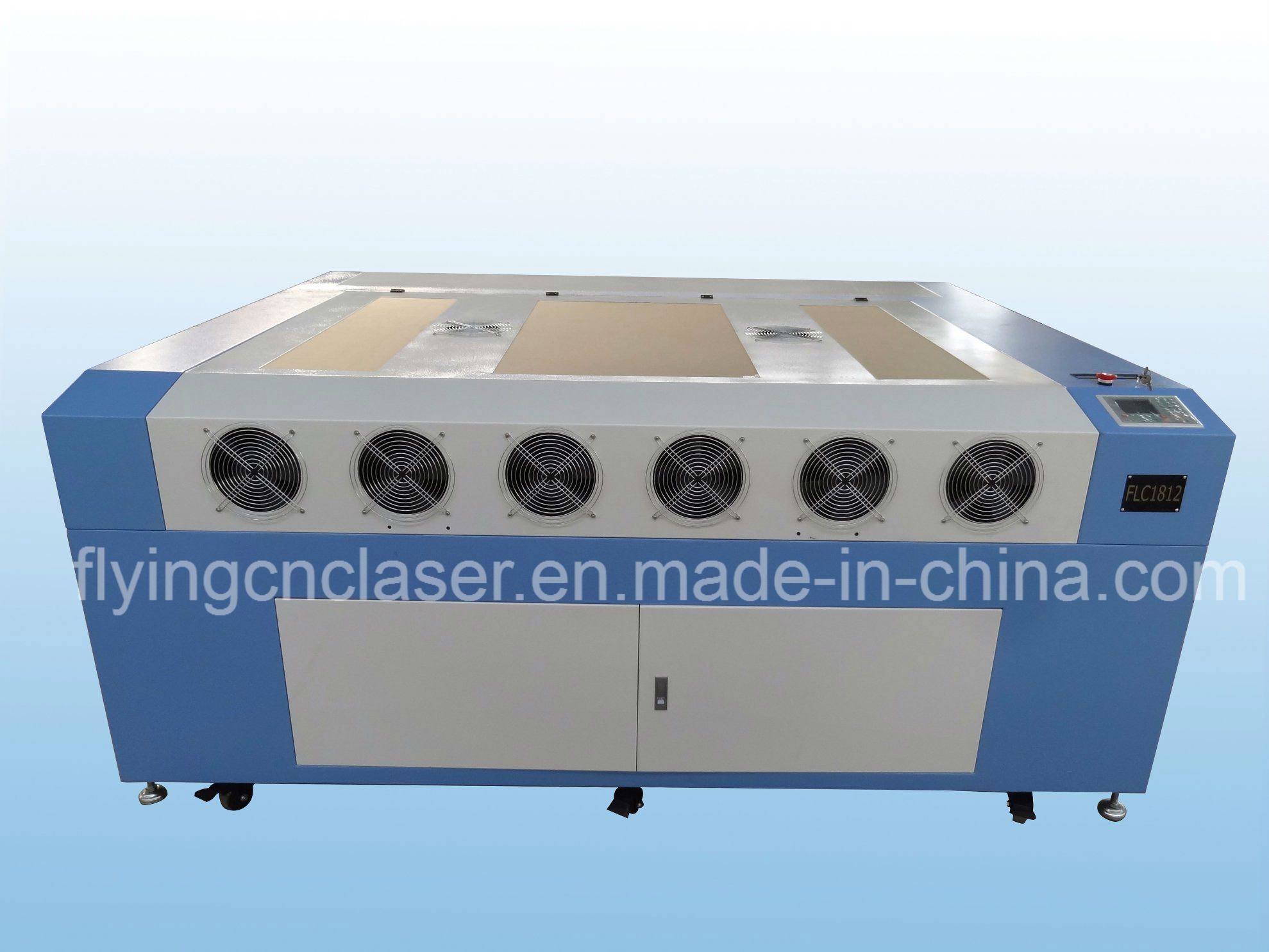 Dual Heads CNC Laser Cutting Machine Flc1812D