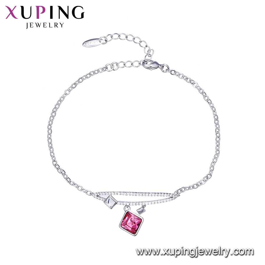 Xuping Fashion Women Bracelet Crystals From Swarovski Cheap Charm Bracelets