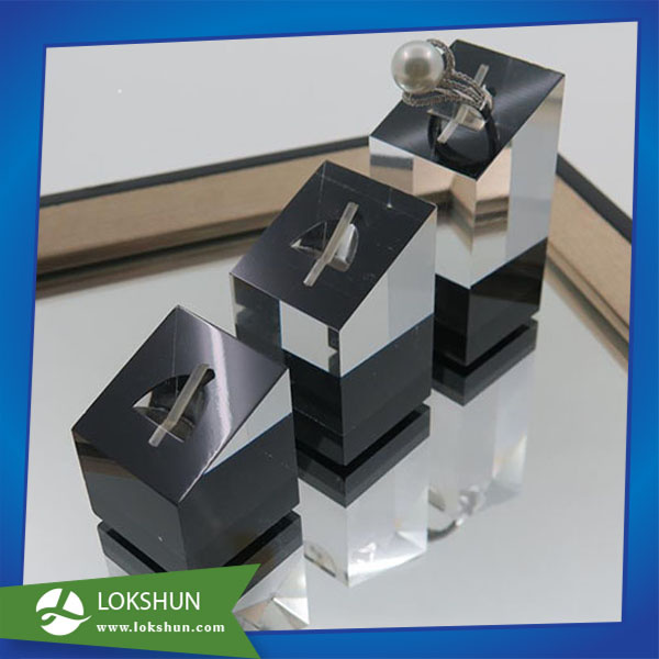 Factory Direct Customize Acrylic Ring Display, Display Stands