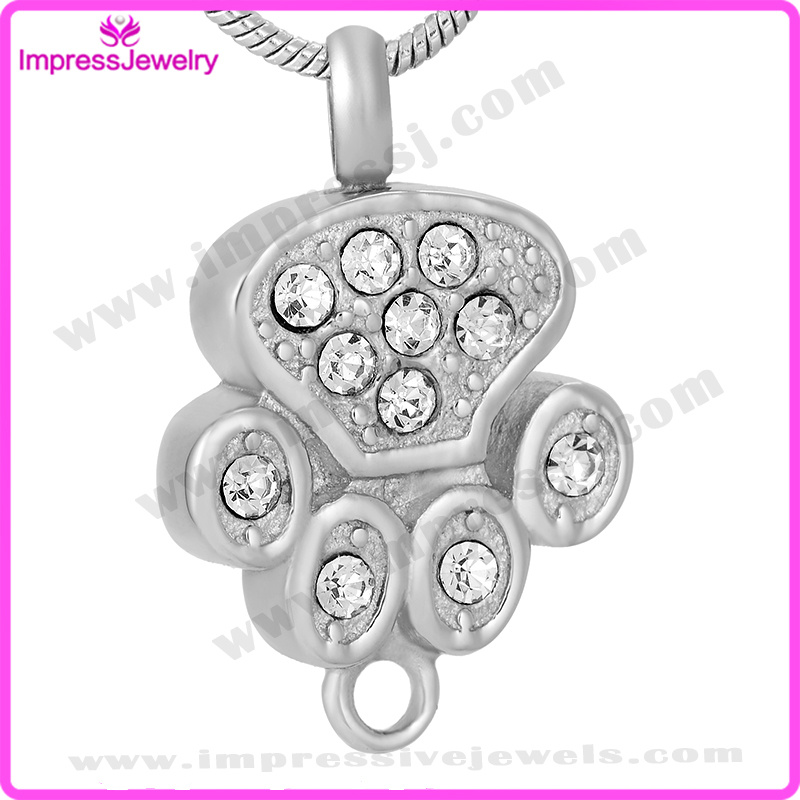 Ashes Jewelry Sofa Shape Pendant with Crystals Ijd9675