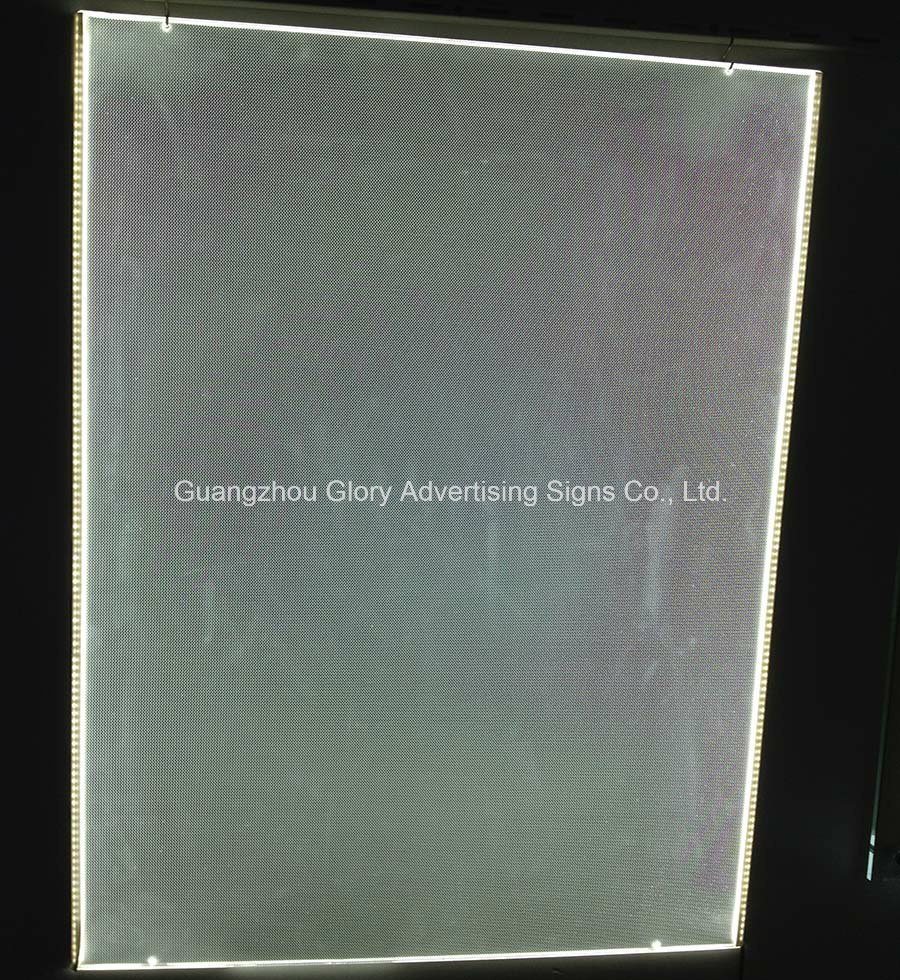 Plastic Products PMMA Acrylic Light Guide Panel
