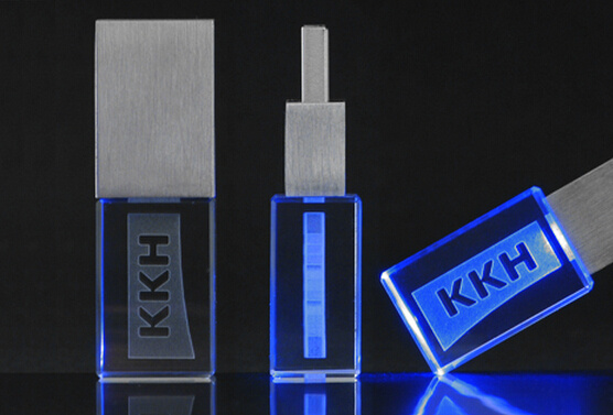 OEM Gifts USB Stick Pen Drive 3D Crystal USB Disk