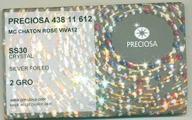 Preciosa Flat Back Rhinestone