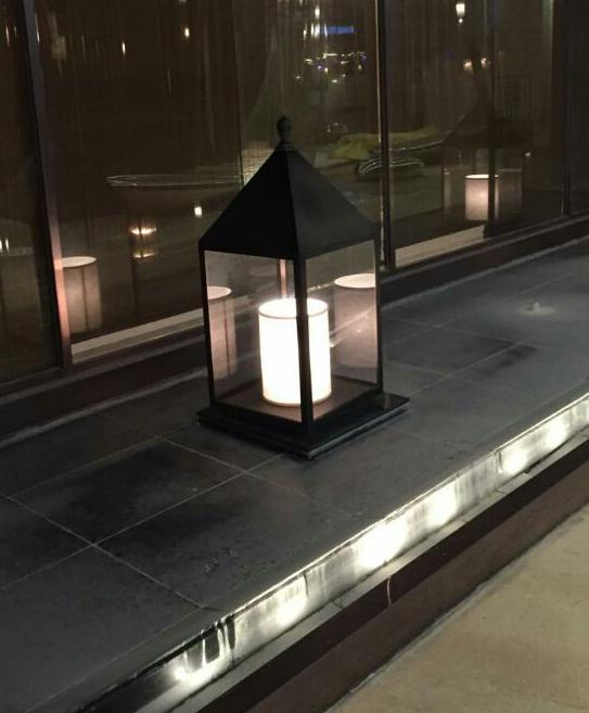 Garden Floor Lamp Without Electrical Cable and Power (WH-6586Z)