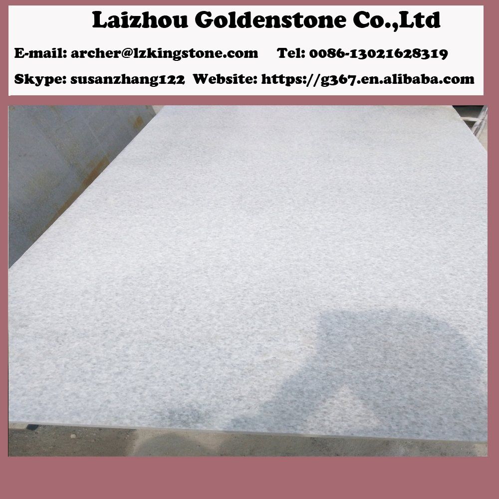 Chinese Beautiful Pure Ice Crystal White Marble