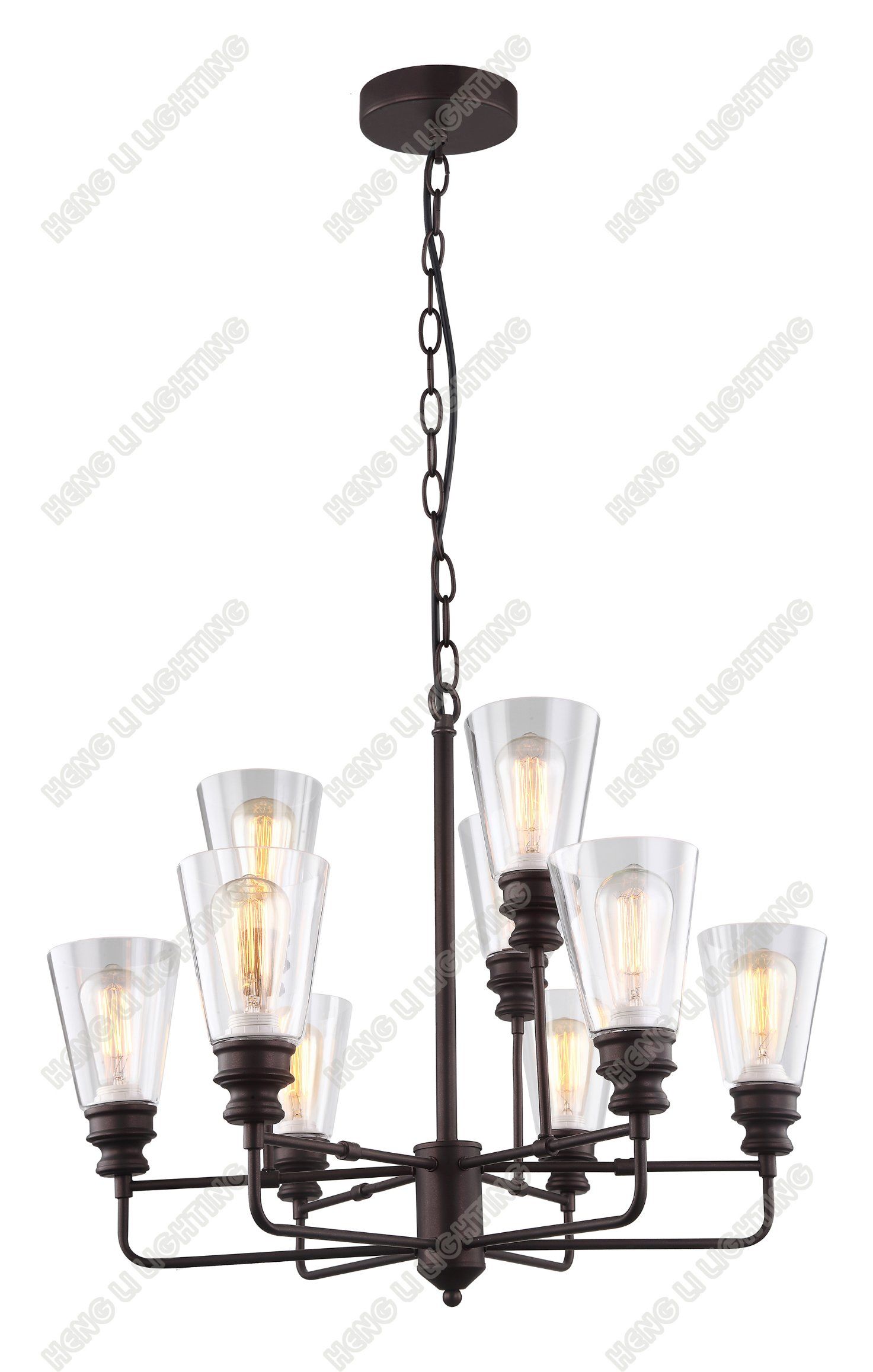 Chandelier Hlh-24804-6+3-Orb