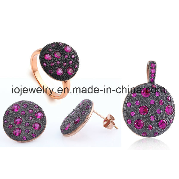 Fashion Jewelry Set Steel Jewelry Rose Gold Jewelry