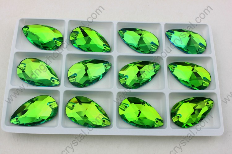 Factory Price Decorative Drop Shape Sew on Stone for Garment
