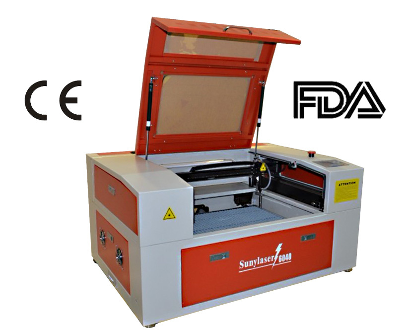 Mini-6040 50W CO2 Laser Engrave for Various Nonmetals