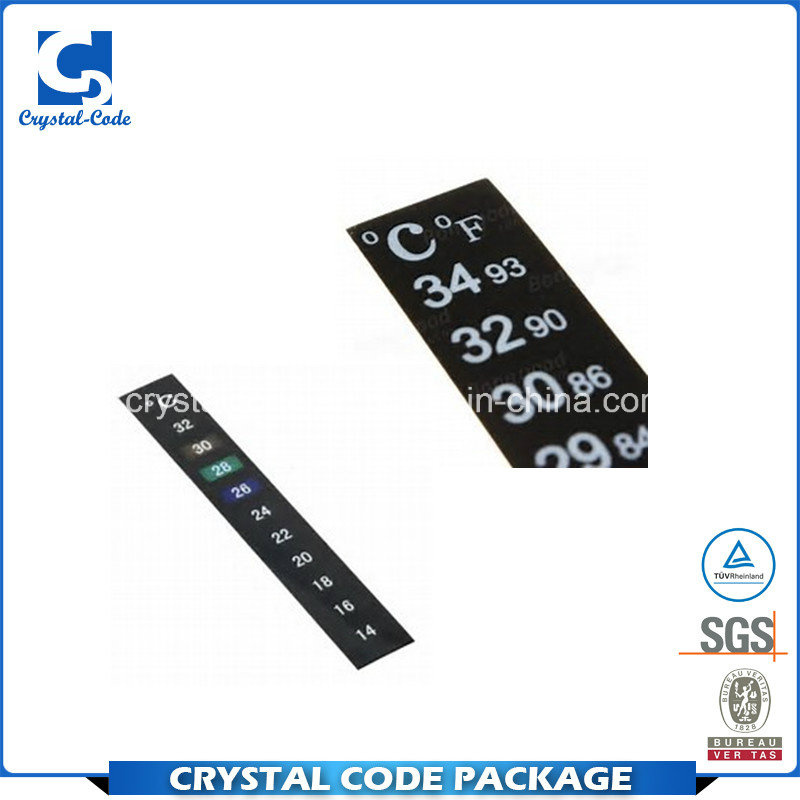 Imprinted Temperature Changing Labels Stickers