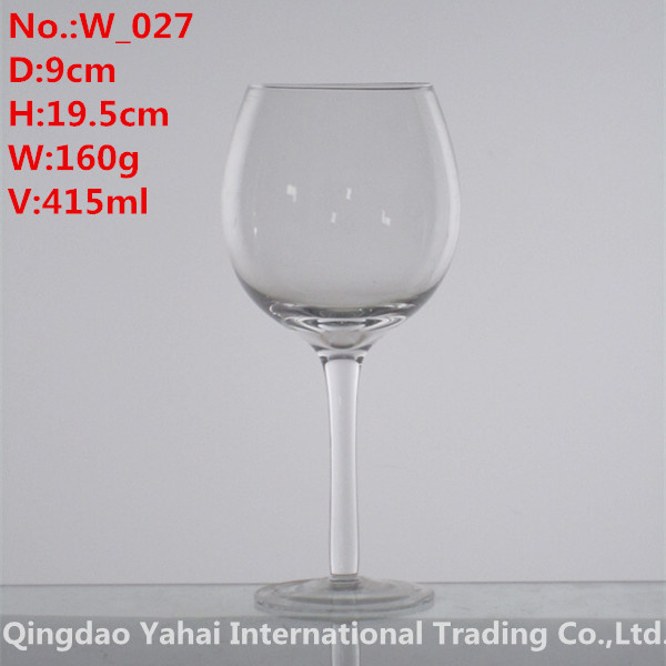 415ml Clear Colored Wine Glass
