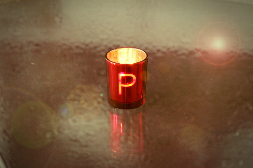 Glass Candle Votive