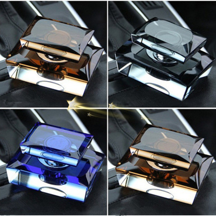 Beautiful Home Decoration Colorful Crystal Perfume Bottle