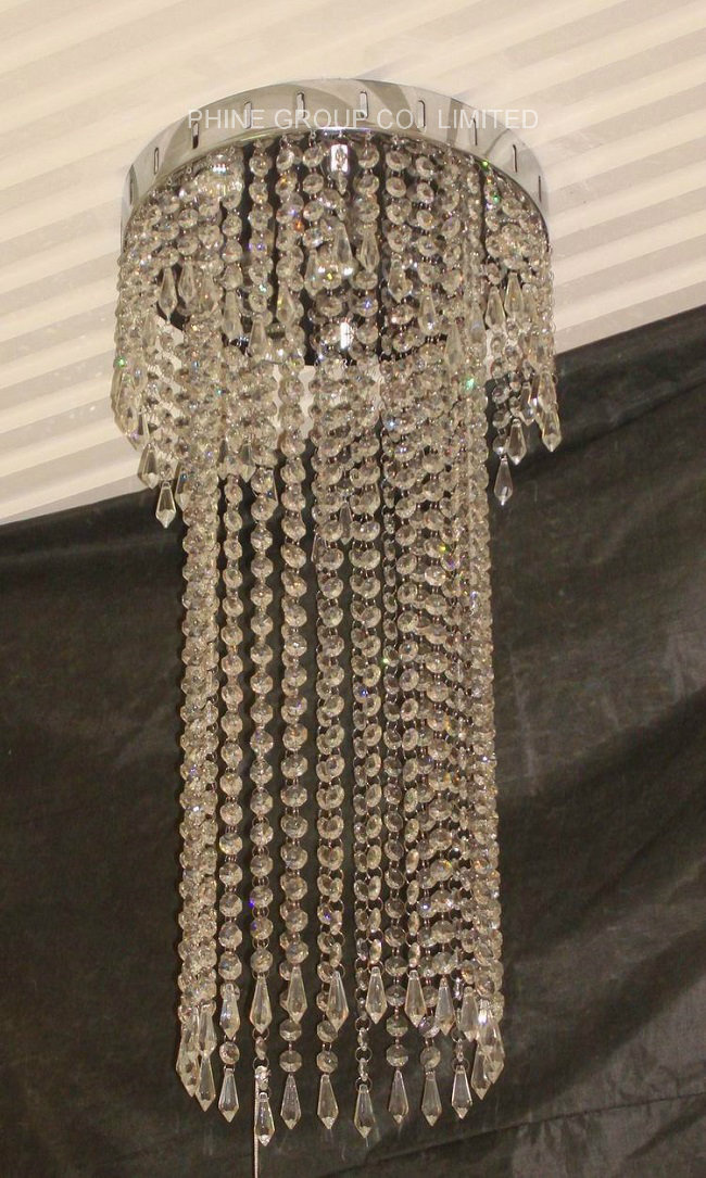Phine Crystal Decorative Modern Ceiling Lighting Fixture Lamp