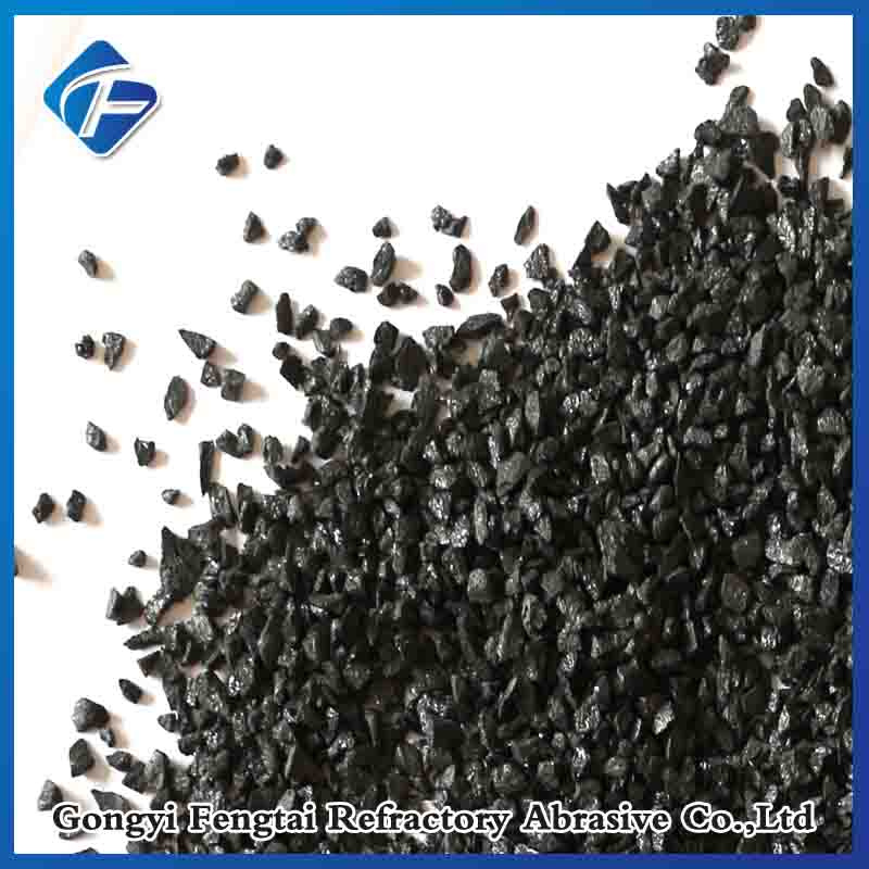 Manufacturer 16mesh Black Corundum Grit Per Ton Price