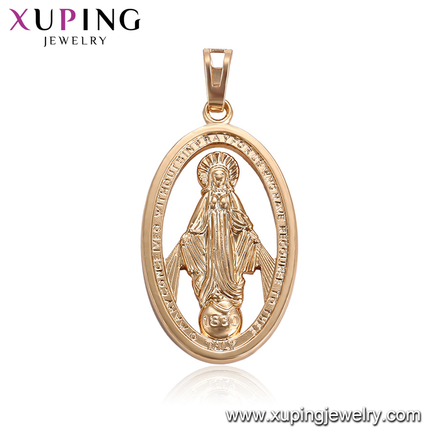 32035 Fashion Cool Gold-Plated Imitation Jewelry Pendant in Alloy